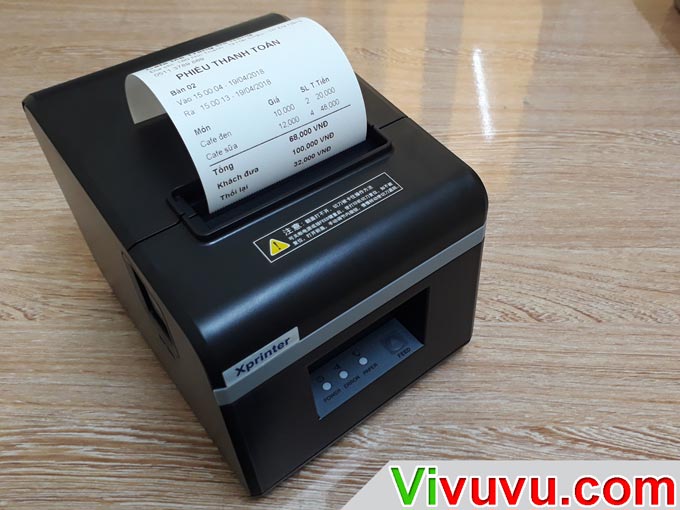 Máy in bill Xprinter đà nẵng K80 N160II chính hãng